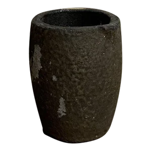 Vintage Foundry Granite Crucible