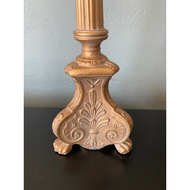 Late 20th Century Bouillette Lamps With Shades, Pair For Sale In Nashville - Image 6 of 11