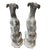 2000 - 2009 Pair of Mid-Century Hollywood Regency Cast Iron Seated Sighthound Statues For Sale - Image 5 of 12