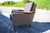 Blue Italian Boomerang Lounge Chair in Wood and Fabric, 1950s For Sale - Image 8 of 13