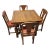 Wood Antique English Quarter-Sawn Oak Draw-Leaf Dining Table, Circa 1920 For Sale - Image 7 of 7
