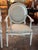 Pair of 19th Century Louis XVI Style Painted Oval-Back Fauteuils For Sale - Image 4 of 11