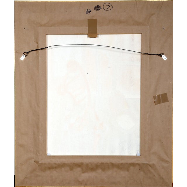 Still Life with Red Chair Avi Farin Year: 2003 Size: 30 in. x 24 in. Framed size: 41 x 35 inches Oil on Canvas, signed...