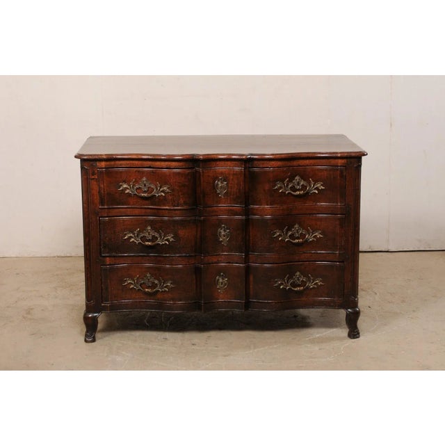 18th Century Rococo Period Serpentine Commode, France For Sale - Image 12 of 13
