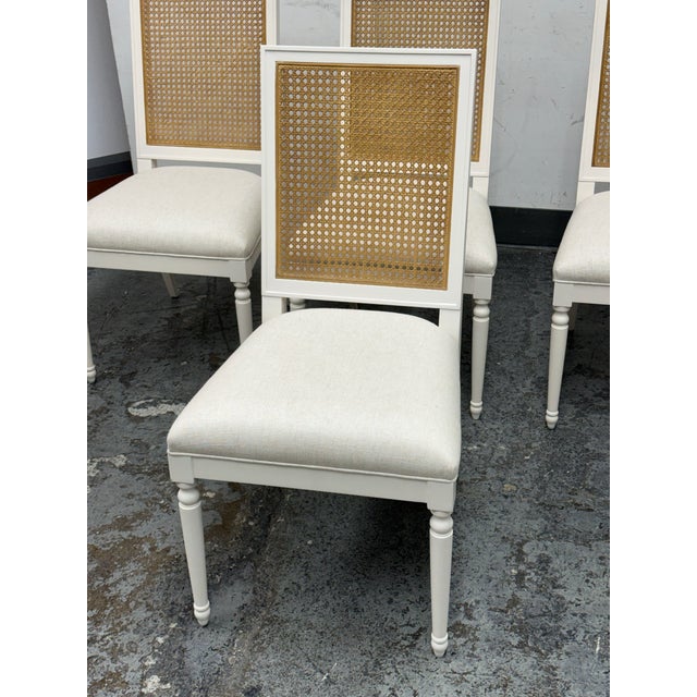 2010s Woodbridge Furniture Colette Dining Chairs, Set of Four For Sale - Image 5 of 12