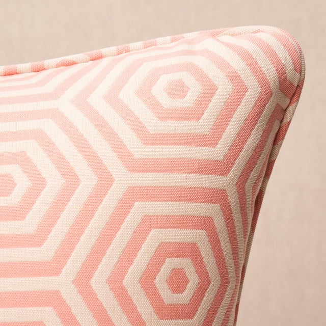 This pillow features Bees Knees Indoor/Outdoor by Mary McDonald for Schumacher with a self welt finish. Stylish and...