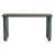 Small Walnut and Green Marble Sunday Dining Table by Jean-Baptiste Souletie For Sale - Image 10 of 10