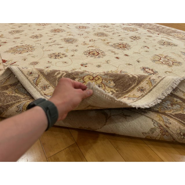 Persian Persian Kashan Style Oriental Area Rug 9x12 For Sale - Image 3 of 10