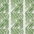 Abstract SAMPLE - Schumacher X Drusus Tabor Venetian Zig Zag Block Print Fabric In Green For Sale - Image 3 of 4