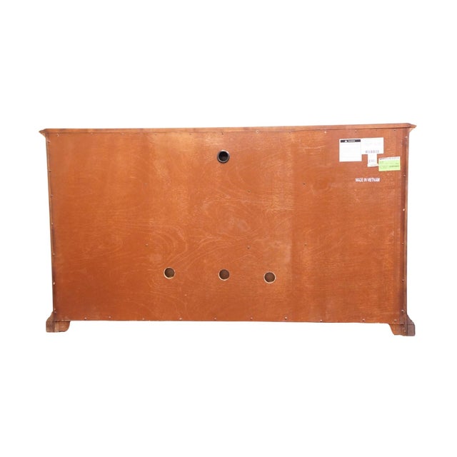 Bernhardt Furniture Solid Cherry Traditional Old World 72" Secretary Buffet 327-132 For Sale - Image 16 of 18