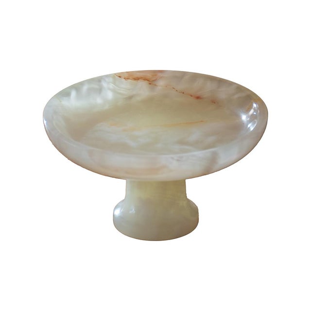 Light Green Onyx Decorative Bowl from Forzini For Sale - Image 9 of 10