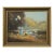 Oil Painting of Children Playing on Summers Day in the English Countryside 1980 Circa For Sale