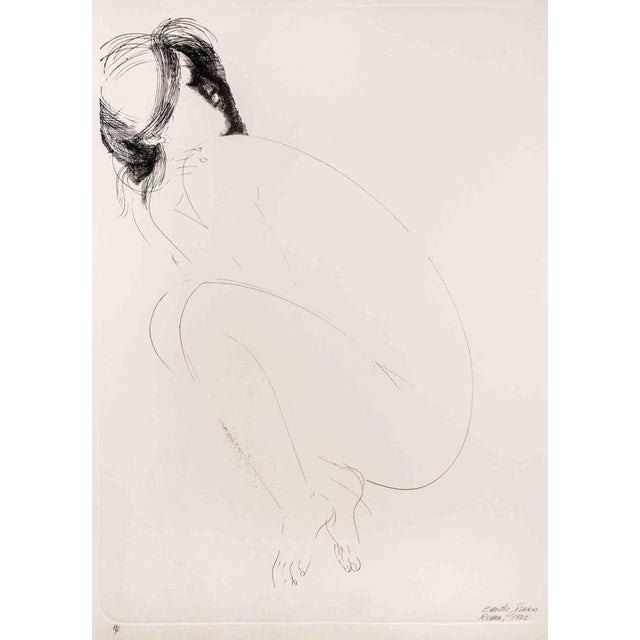 Etching on paper. Hand signed, dated, located, and numbered. Edition of 90 prints. Reference: Catalogue Raisonné "Emilio...