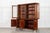 Large English Glazed Walnut Bookcase, 1870s For Sale - Image 6 of 18