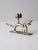Early 20th Century Vintage Chinese Brass Dragon Candlestick Holder For Sale - Image 5 of 13