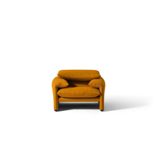 Not Yet Made - Made To Order Maralunga Armchair by Vico Magistretti for Cassina For Sale - Image 5 of 10