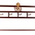 Wood Circa 1900 Late Ching Dynasty Coat & Shoe Rack For Sale - Image 7 of 8