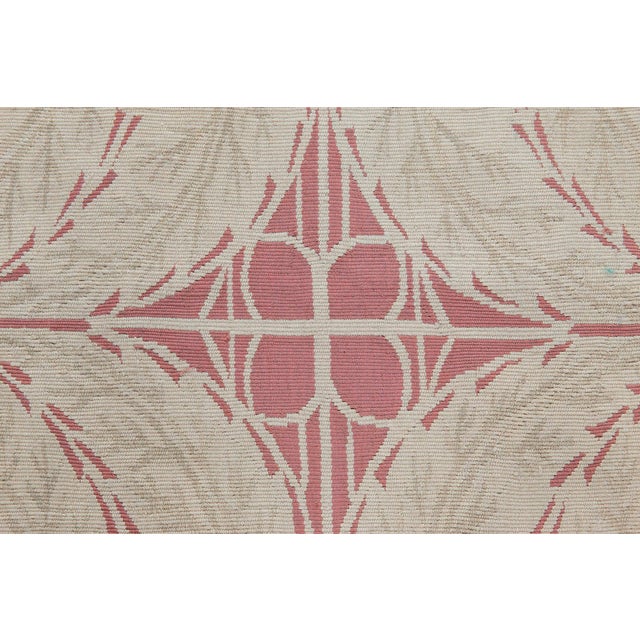 Contemporary Viennese Design Flat Woven Rug by Doris Leslie Blau Size: 3'10" × 6'1" (116 × 185 cm). Scandinavian weaving...