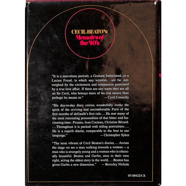 BEATON, Cecil INSCRIBED on FFEP; Marion with best wishes from Cecil Beaton [310] pp. McGraw-Hill Book Company 1972 9 1/4"...