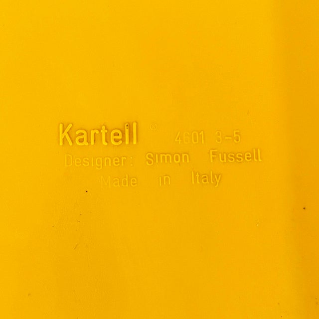 Model 4601 Chest of Drawers on Wheels by Simon Fussell for Kartell, 1970s For Sale - Image 10 of 11