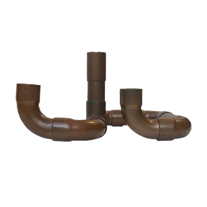 Vintage Industrial Scandinavian Copper Pipe Candleholder, 1970s
