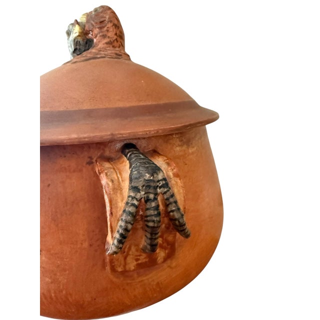 Pillivuyt et Cie 1960s Mid-Century Modern Attributed to Pillivuyt French Lamalle Poultry Roaster For Sale - Image 4 of 8