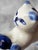 Set of 2, 1980s Ceramic Blue and White Cat For Sale - Image 9 of 13