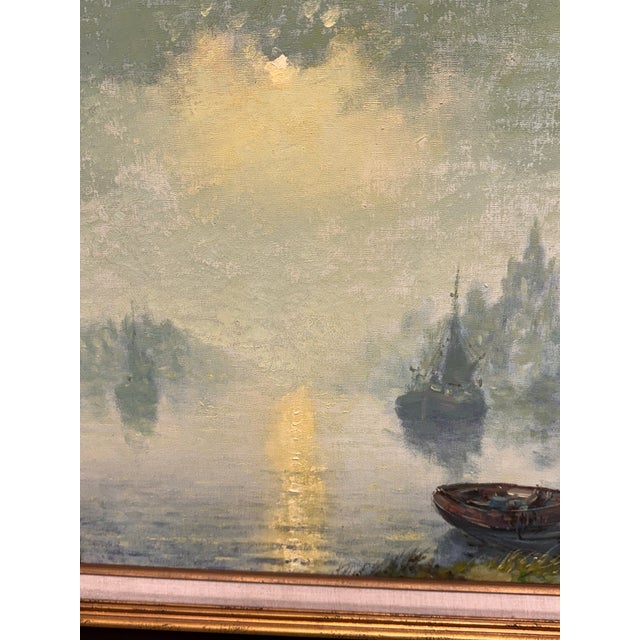 Roelef Dozeman Oil on Canvas, Mid 20th Century For Sale - Image 9 of 12