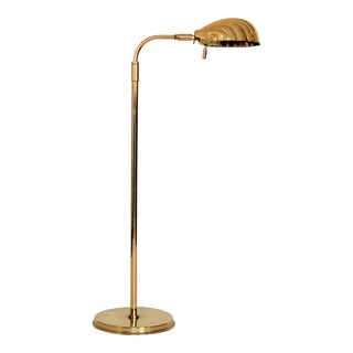 Brass Shell Reading Lamp For Sale