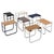 Model 9 Stools by Charlotte Perriand for Cassina, Set of 7 For Sale - Image 14 of 14