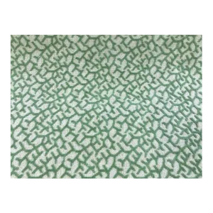 1.8 Yard Cowtan & Tout Bermuda Cut Velvet Fabric Beige Green Upholstery Nautical Coral Pattern