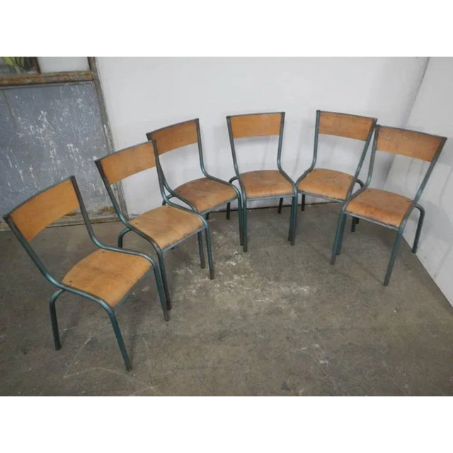 Stackable Chairs from Mullca, 1960s, Set of 6 For Sale - Image 13 of 13