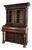 Antique Loud & Brothers Cylinder Roll Top Desk With Bookcase, Ebonized & Gilt Detail For Sale