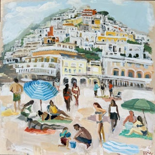 "Positano Dreaming" Original Painting For Sale