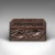 1940s 1940s Small Vintage Art Deco Indian Teak Keepsake Box For Sale - Image 5 of 10