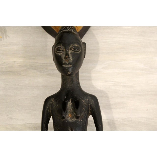 Pierre Osso Guro Tribe Ivory Coast Secret Society Ancestor Masks - 1960s - Good Vintage Condition For Sale In Detroit - Image 6 of 12