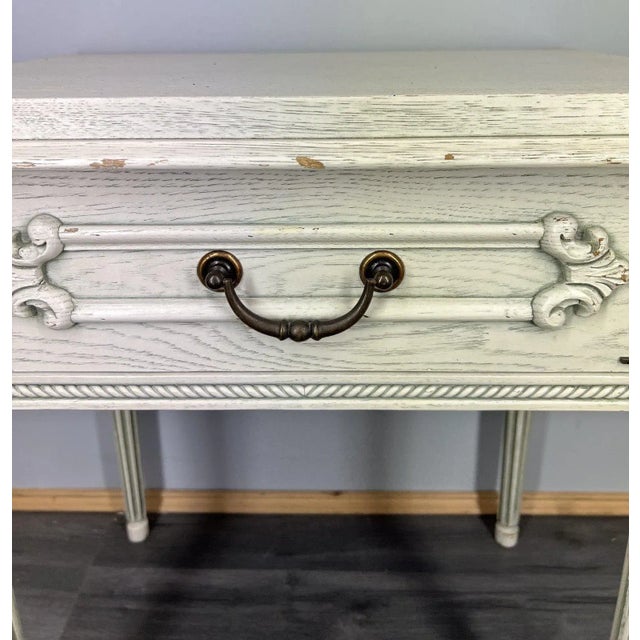 Vintage Bedside Table in Wood For Sale - Image 4 of 14