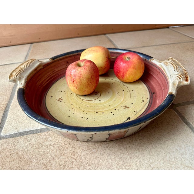 Ceramic Studio Ceramic Art Tray, Germany, 1980s For Sale - Image 7 of 13