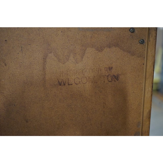 1960s American of Martinsville Mid-Century Highboy Dresser With Chinoiserie Style For Sale - Image 12 of 18