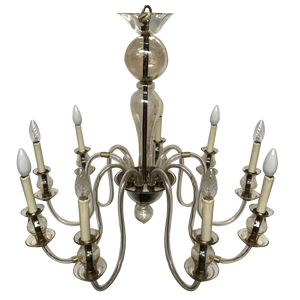 Murano Glass Chandelier, 1950s