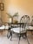 Vintage Wrought Iron & Glass Dining Collection by Hooker Furniture For Sale - Image 11 of 12