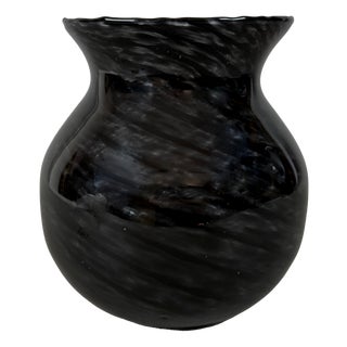 Vintage Italian Murano Glass Vase, 1970s For Sale