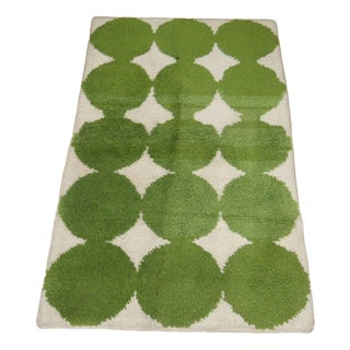 Small Wool Rug, 1970s For Sale