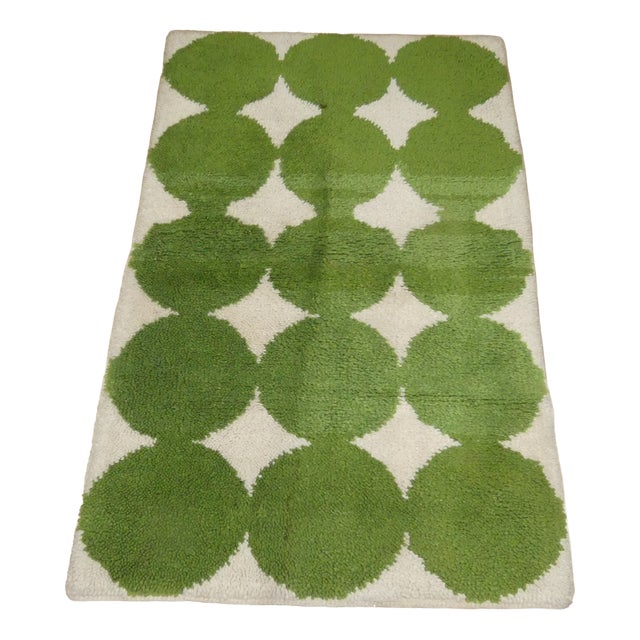 Small Wool Rug, 1970s For Sale