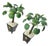 Traditional Vintage Pair Miniature Tole Palm Tree Sculptures For Sale - Image 3 of 10