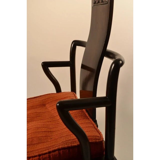 Asia Modern Chinese Style Armchair For Sale - Image 4 of 8