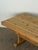 Scandinavian Modern Trestle Dining Table in Pine, Sweden, 1970s For Sale - Image 4 of 9