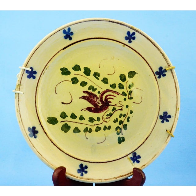 Antique 18th Century Ceramic Plates, Viterbo, Italy, Set of 2 For Sale - Image 6 of 18