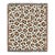 Leopard Print Woven Throw Blanket, Cotton Tapestry With Fringe – 60 × 50 For Sale