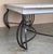Early 20th Century Dining Table with Large White Wood top and Solid Forged Iron Curved Legs For Sale - Image 12 of 18